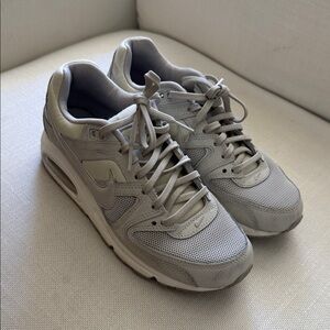 Nike Women’s Leather Light Blue Air Max Sneakers